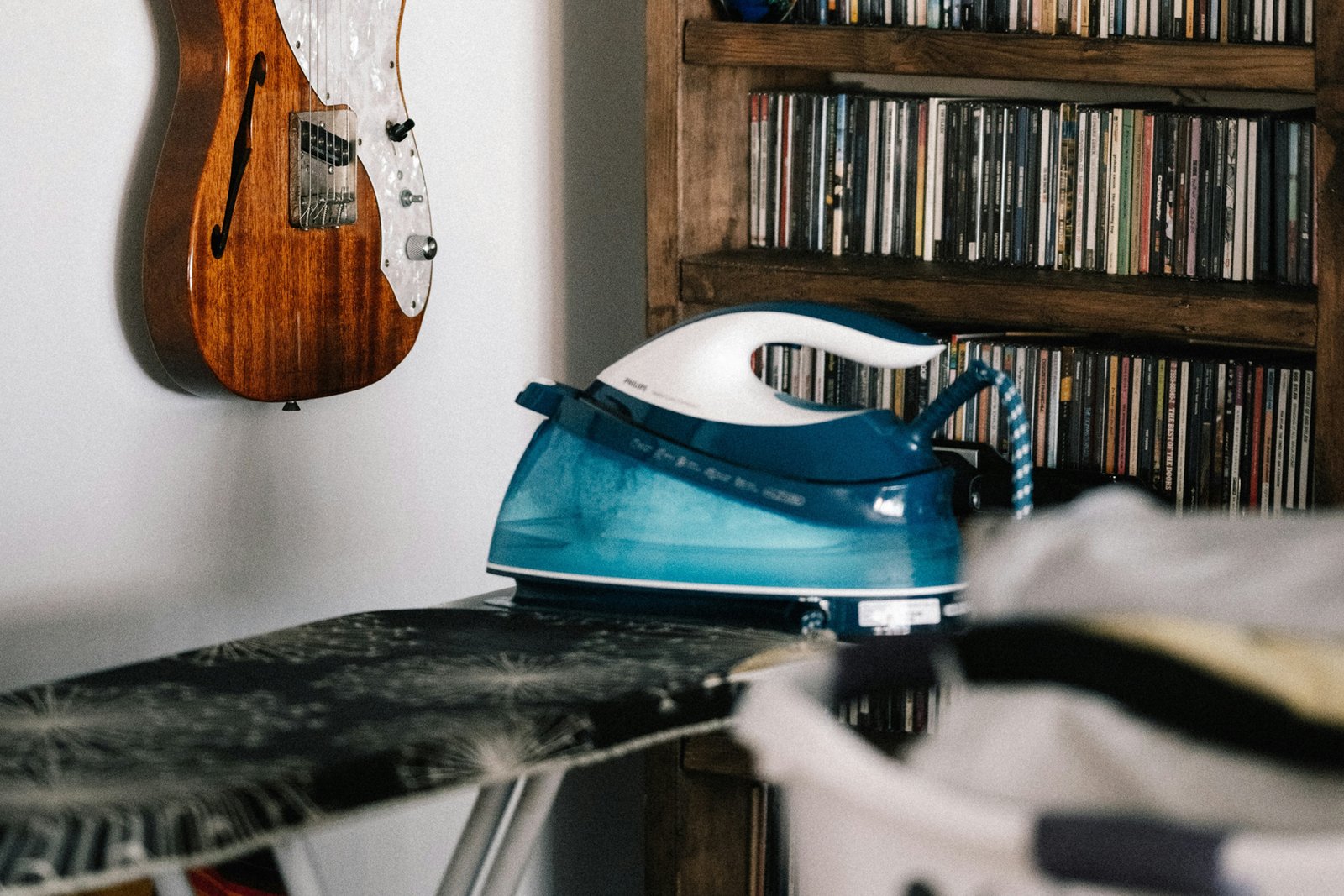 Dampfbügeleisen im Haushalt
